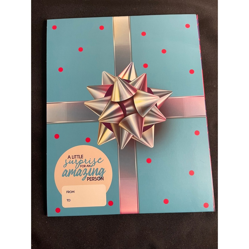 PZN I Love Cows Gift Card Holder Envelope Blue Polka Dot PZNPAT110 New